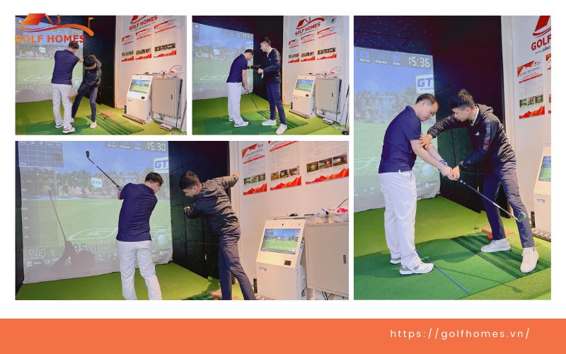 GolfHomes là đơn vị hàng đầu chuyên thi công, lắp đặt phòng golf 3D hiện đại