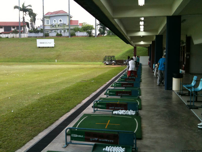 Sân tập golf Rạch Chiếc được thiết kế với diện tích gần 5ha