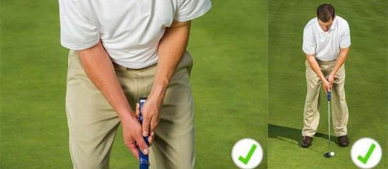Golfer cần chú ý cầm gậy đúng cách