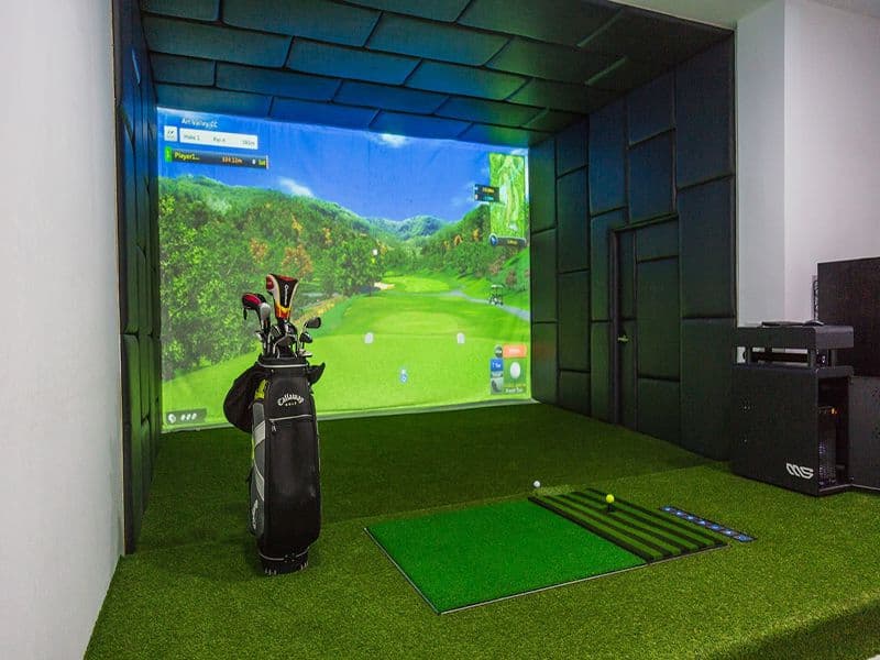 Phòng Golf 3D hiện đại 