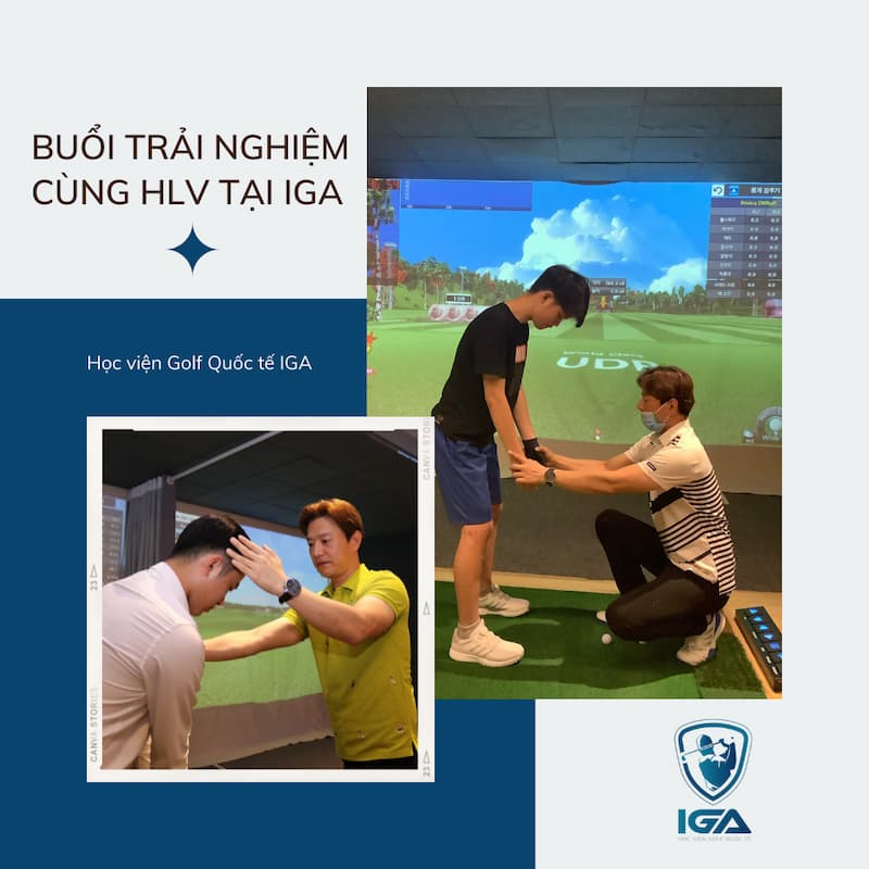 Theo học tại IGA golfer được trải nghiệm trực tiếp trên sân quốc tế