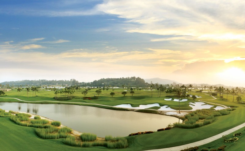 Sân golf Sông Giá Golf Resort 27 hố tiêu chuẩn