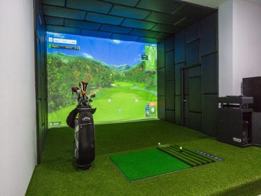 Phòng tập golf 3D yêu cầu khá nhiều trang thiết bị và công nghệ hiện đại