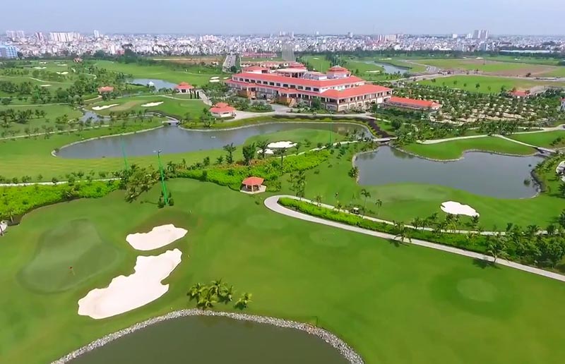 Quy mộ rộng lớn của sân golf Tân Sơn Nhất