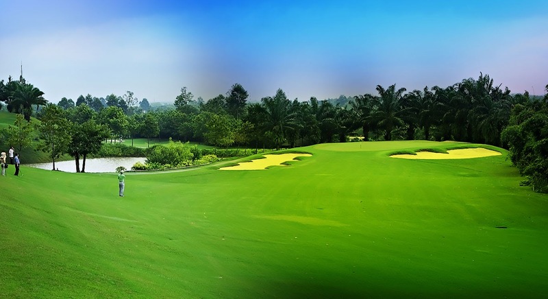 Sân golf Yên Bình Thái Nguyên toạ lạc trên địa bàn 3 xã 