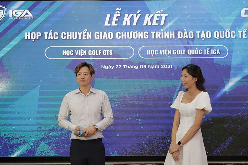 Đại diện của cả 2 bên đều tỏ rõ mong muốn đưa bộ môn thể thao golf Việt phát triển mạnh mẽ hơn nữa.