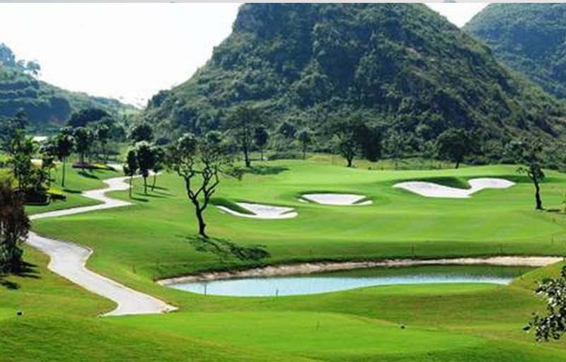 Sân golf Lục Nam tại Bắc Giang là dự án trọng điểm của địa phương