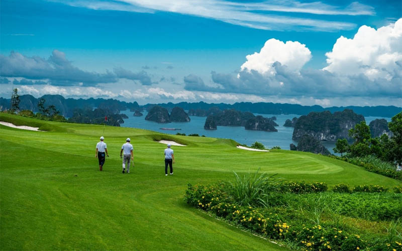 Vị trí siêu đẹp của sân golf FLC Quảng Ninh