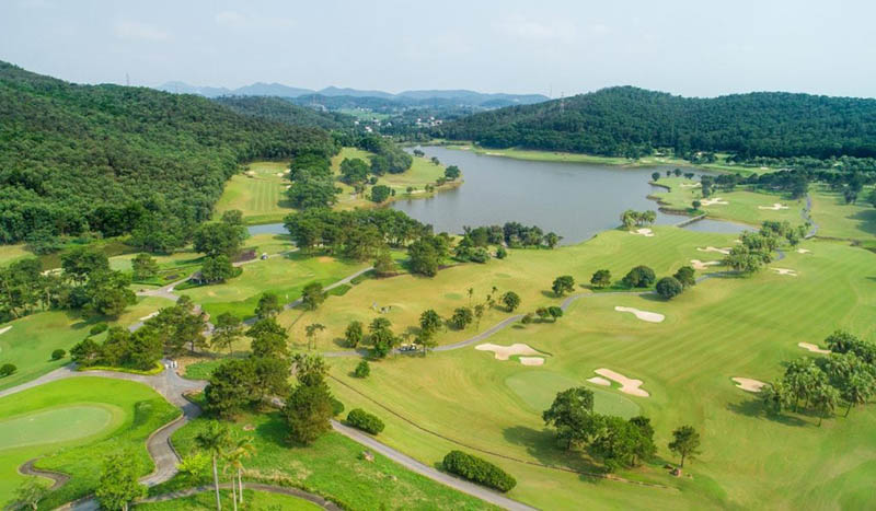 San golf Chí Linh được xem là sân golf thách thức nhất Việt Nam