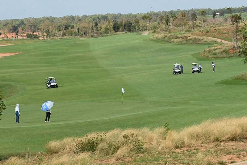 Quy mô rộng lớn của sân golf Novaworld