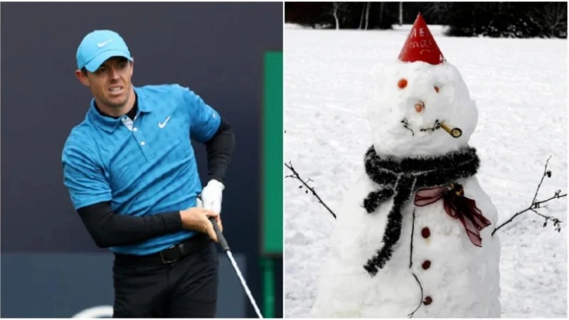 Rory Mcilroy là golfer đã từng mắc lỗi snowman