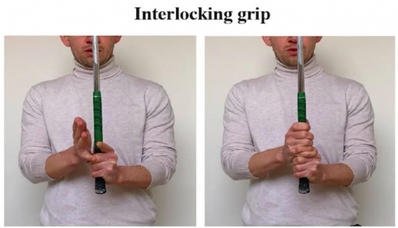 Interlocking grip phù hợp với người chơi có bàn tay nhỏ, lực cánh tay yếu