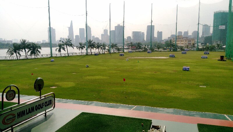 Sân golf Him Lam là điểm đến hấp dẫn của nhiều golfer