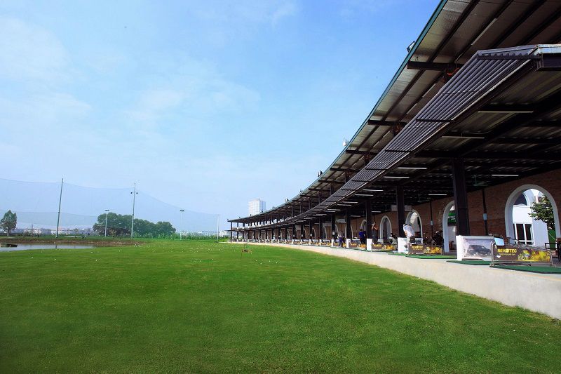 Với chiều dài ấn tượng, sân gôn Hà Đông thu hút đông đảo golfer đến trải nghiệm