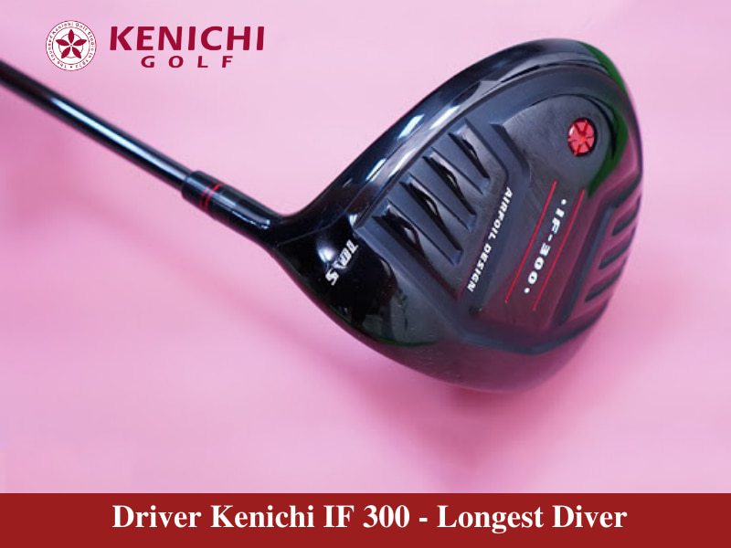 Kenichi tích hợp rất nhiều công nghệ nổi bật vào các mẫu gậy driver của mình