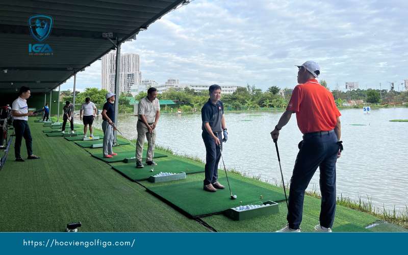 IGA đa dạng các địa hình sân golf cho học viên nâng cao kỹ thuật