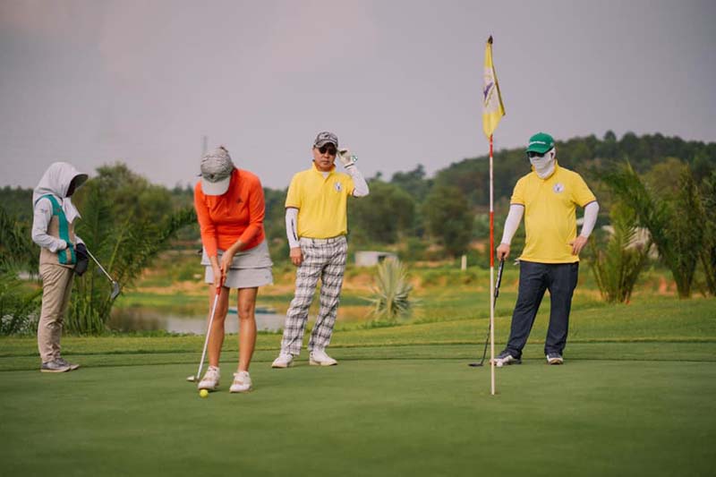 Sân Đồng Nai Golf Resort là địa điểm yêu thích của nhiều newbie muốn học chơi golf