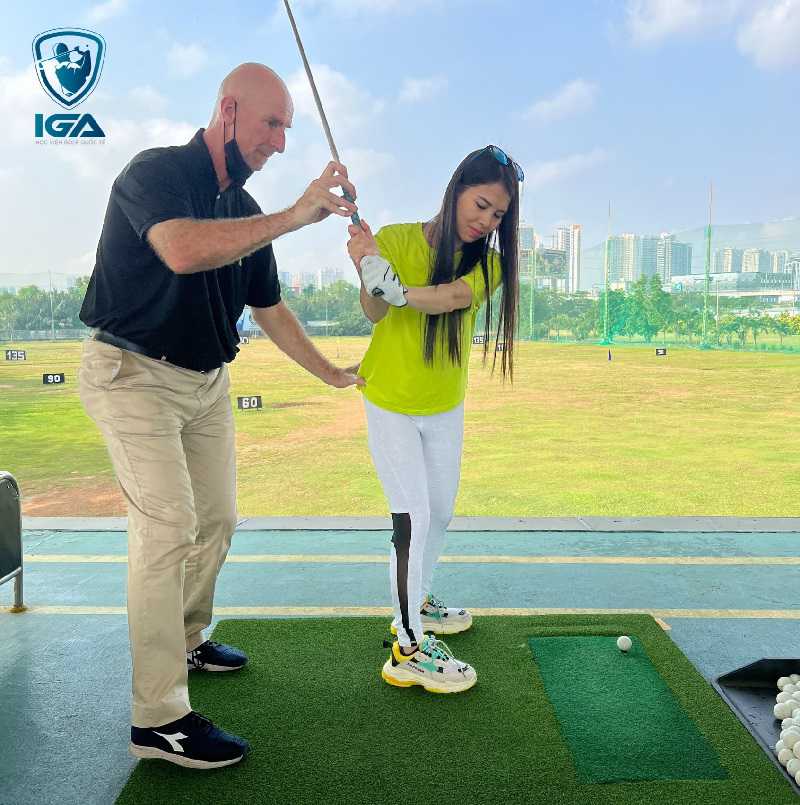 Khóa học golf tại IGA được biên soạn bài bản, theo tiêu chuẩn quốc tế