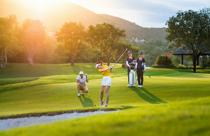Tại Học viện IGA, golfer sẽ được đào tạo về các chiến lược đánh golf trên sân