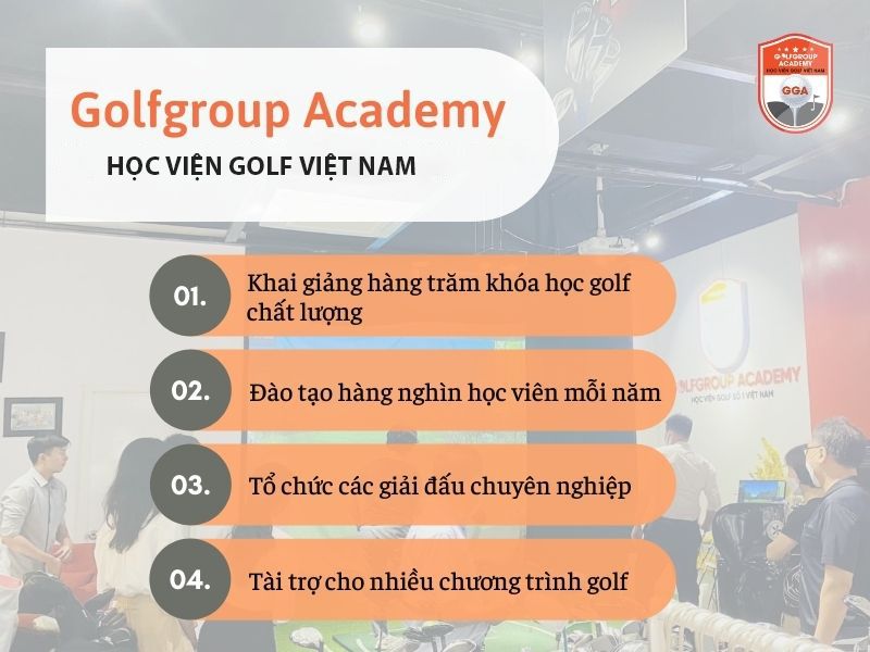 GolfGroup Academy được nhiều golfer lựa chọn