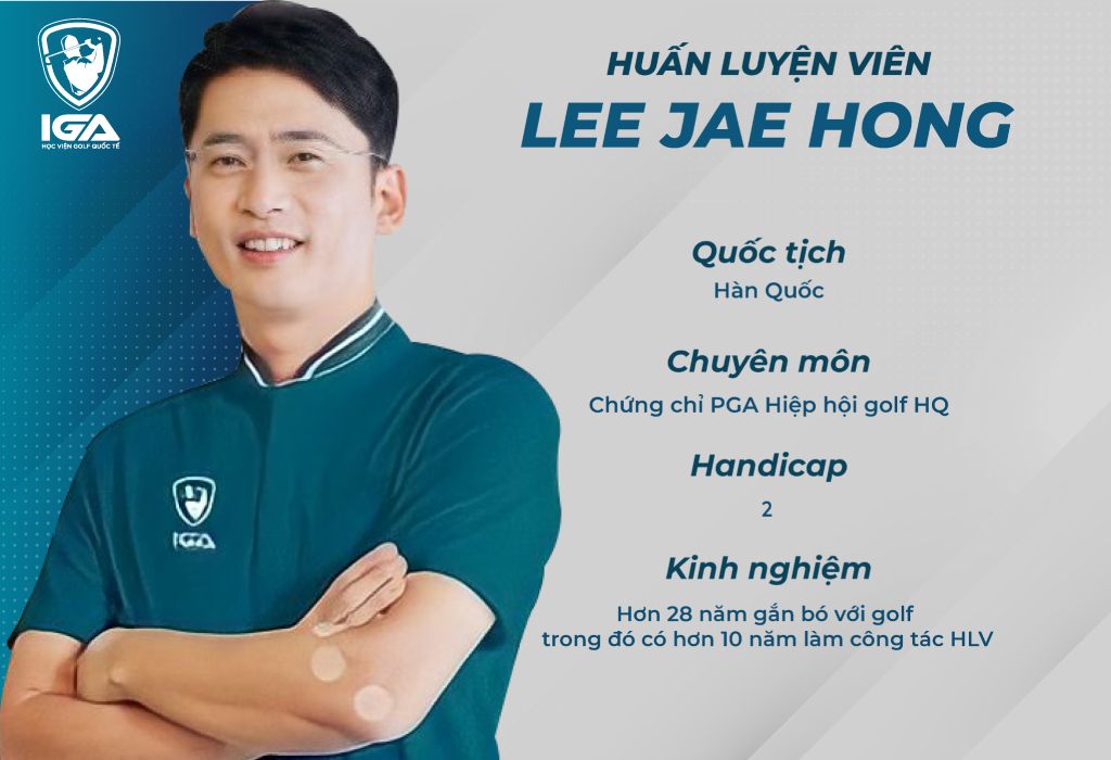 huấn luyện viên golf Hàn Quốc Lee Jae Hong