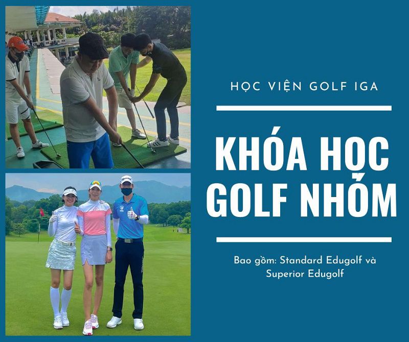 Khóa học nhóm tại IGA thu hút đông đảo golfer