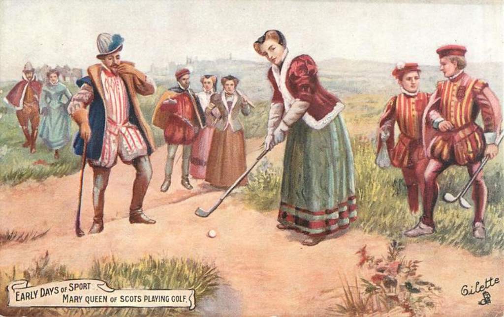 Mary Stuart - nữ hoàng Scotland, là người phụ nữ đầu tiên chơi golf trong lịch sử