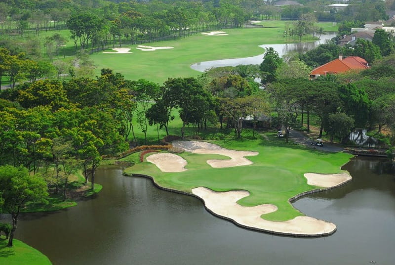 hana City Golf & Sports Club là sân golf lớn nhất Bangkok