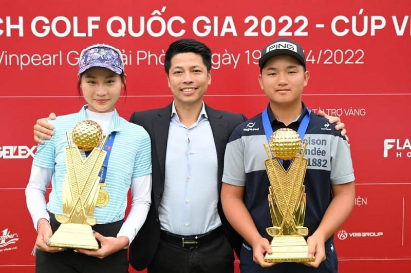 Hai nhà vô địch của Giải golf Việt Nam – Vô địch Quốc gia Cúp VinFast 2023