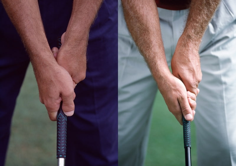 Khi cầm gậy, golfer cần có sự thoải mái