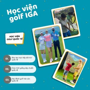 IGA cam kết chất lượng đào tạo cho golfer