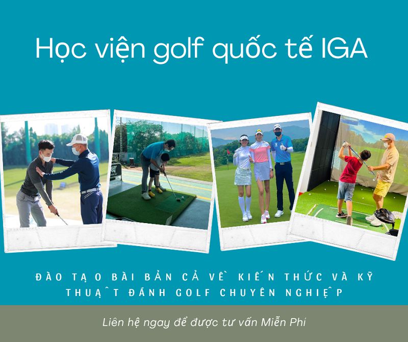 IGA là địa chỉ học golf thu hút đông đảo golfer đến theo học