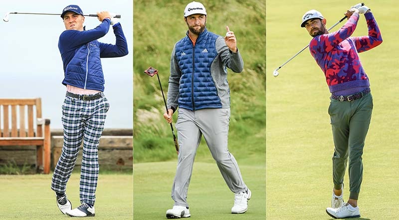 Áo quần golf hàng hiệu góp phần khẳng định phong cách của golfer