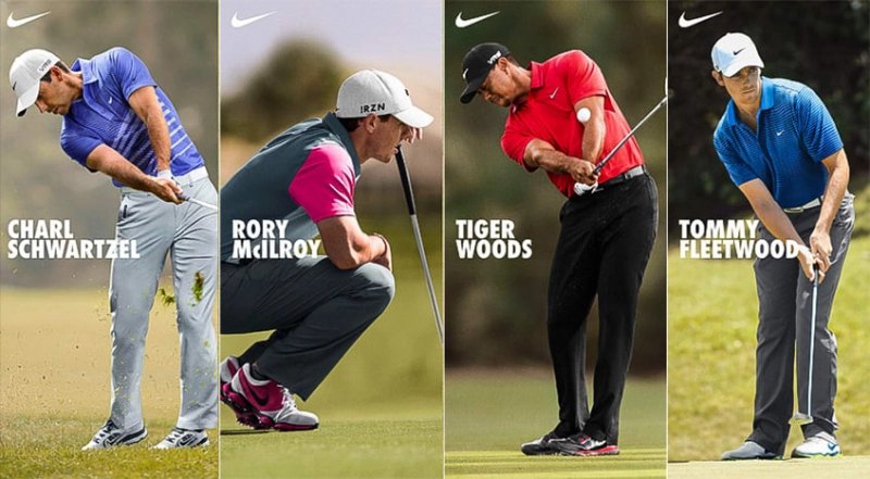 Thời trang golf hàng hiệu không thể không nhắc đến Nike