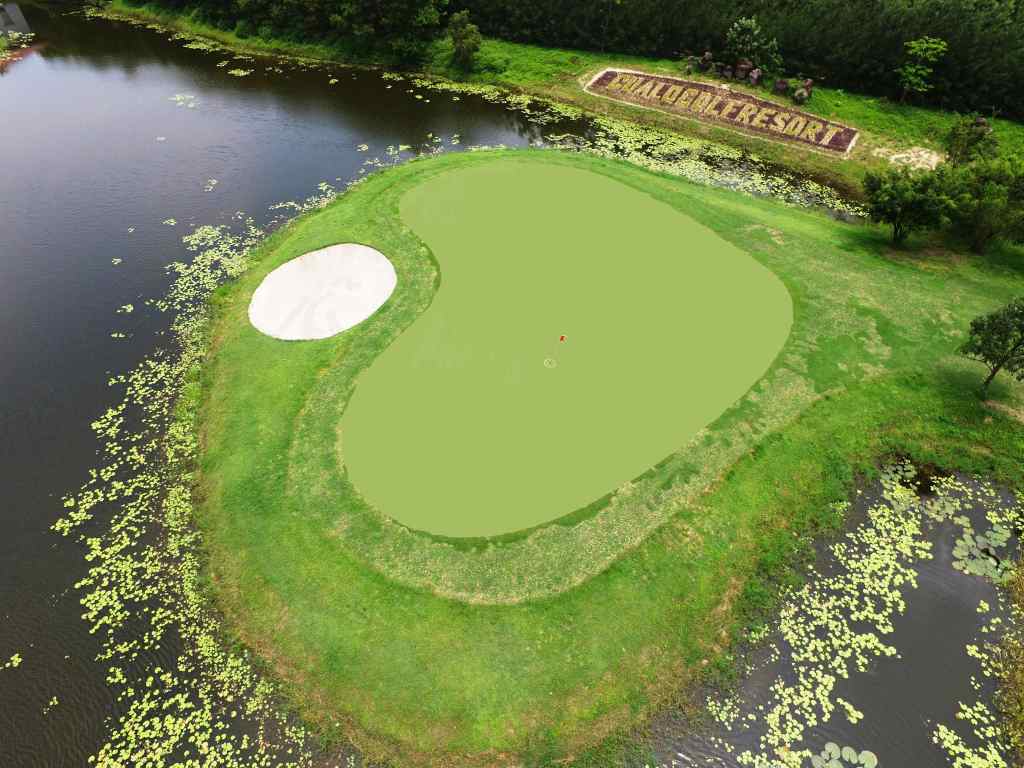 Sân golf Nghệ An Cửa Lò có thiết kế bình yên