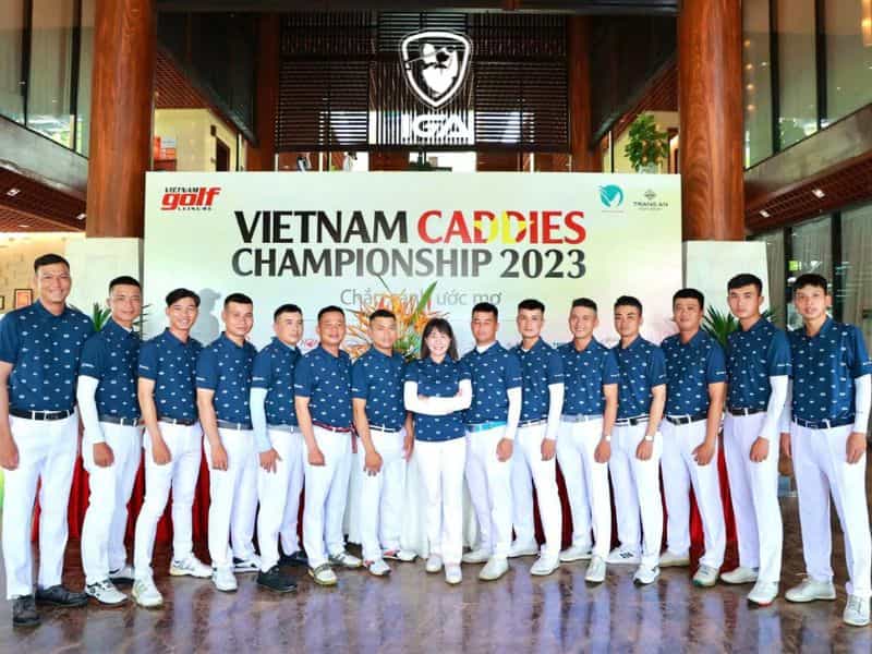 Hình ảnh thân thiết giữa các Golfer tại sự kiện Vietnam Caddies Championship 2023