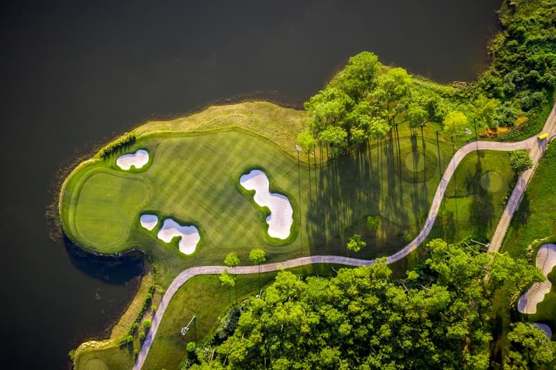 Tràng An Golf and Country Club là sân golf có par 3 khó nhất tại Việt Nam