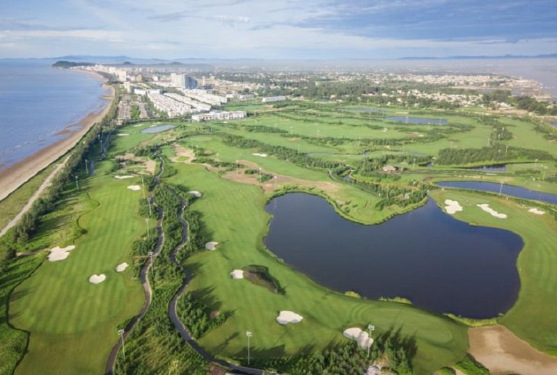 Sân golf FLC Thanh Hóa với quy mô rộng lớn, mang đến những trải nghiệm tuyệt vời cho golfer