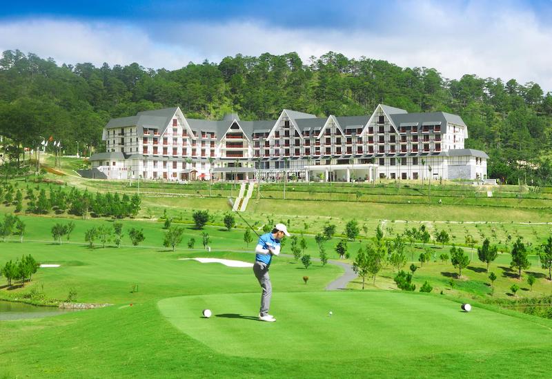 Sam Tuyền Lâm Golf & Resorts với không gian tuyệt đẹp, thoáng mát
