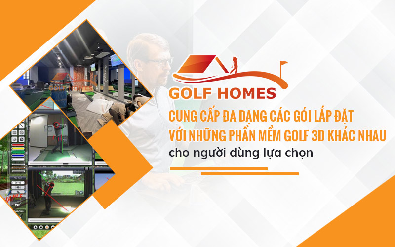 GolfHomes cung cấp nhiều gói lắp đặt cho golfer lựa chọn