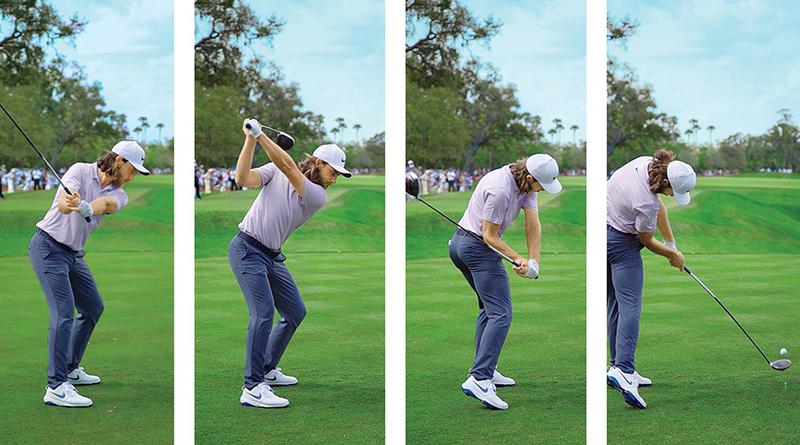 Golfer cần lưu ý trong động tác chuyển bước