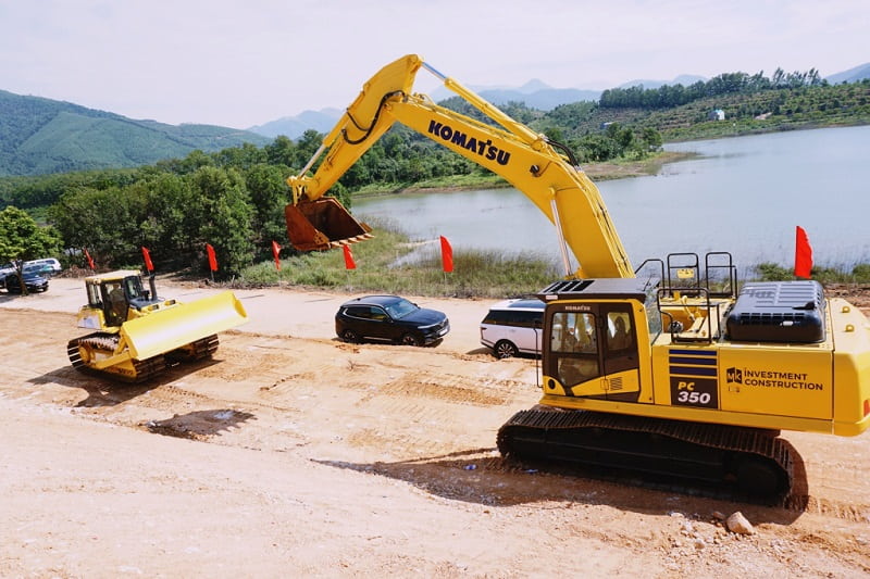 Hiện tại, dự án sân golf ở Quảng Ninh này vẫn đang trong quá trình xây dựng