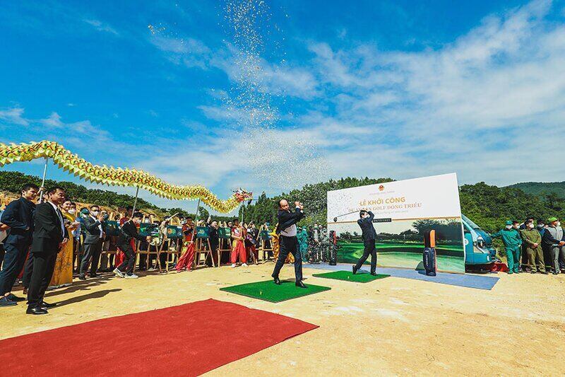 Lễ khởi công dự án sân gôn Đông Triều, Quảng Ninh