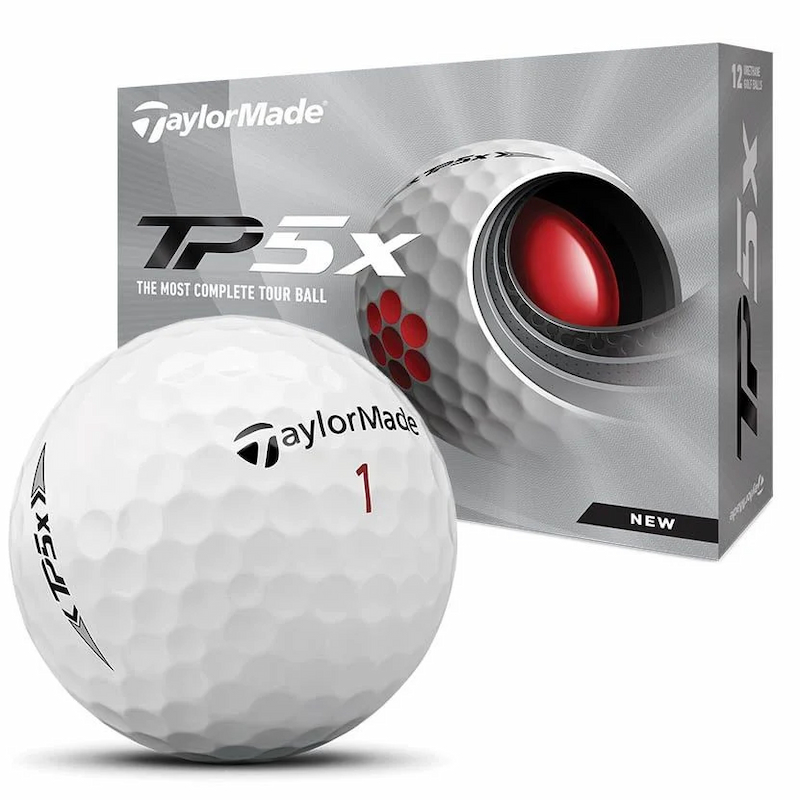 Phần vỏ bóng golf TP5X được nhà sản xuất làm từ chất liệu Urethane cao cấp