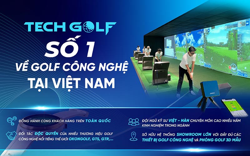 TechGolf là đơn vị lắp đặt golf 3D hàng đầu cho golfer Hà Nội