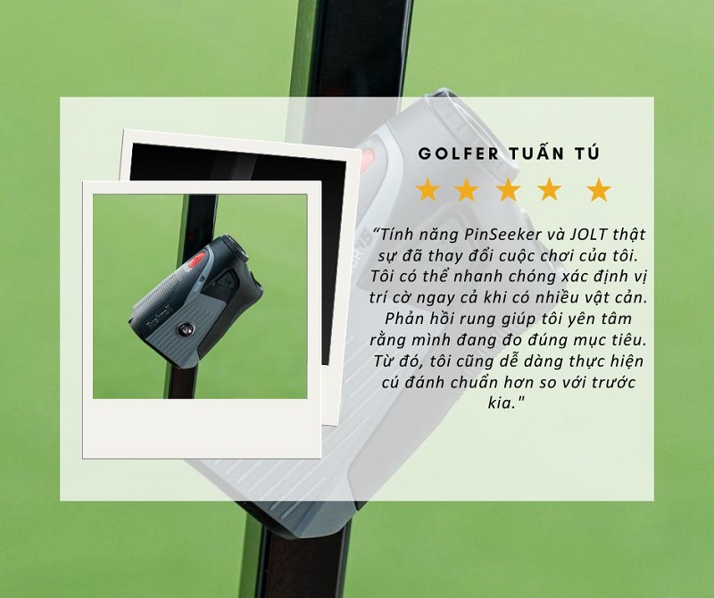 Tour V5 nhận được đánh giá cao từ golfer