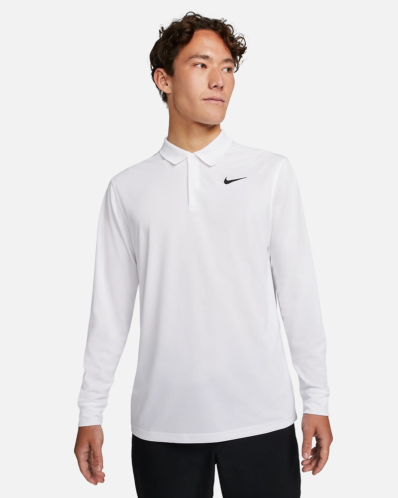 Áo golf Nike dài tay Dry Victory Polo Long Sleeve 891235 - 010 phù hợp với nhiều golfer